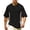 Black, variant on Luvrsol Mens T Shirt Big & Tall Loose Fit Solid Crew Neck Basic Short Sleeve Tees Summer Everyday Tops M-4XL