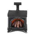 thumbnail image 3 of 2PCS Dollhouse Miniature Simulation Mini Illuminated Fireplace Model, 3 of 5