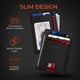 thumbnail image 3 of Cartera Slim Minimalista RUNBOX con Bloqueo RFID de Cuero, 3 of 6