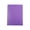 Purple, variant on VKQNRGS 1Pc Poly Folder, Plastic Folders with 2 Pockets and 3 Prongs Holds Letter Size Paper, Plastic Pockets Folder for Office and Home, Assorted Color