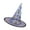 Blue, variant on 5Pcs Unisex Witch Hat Adjustable Wizard Hat for Women Men Cosplay Parties Halloween Witch Outfit Accessories