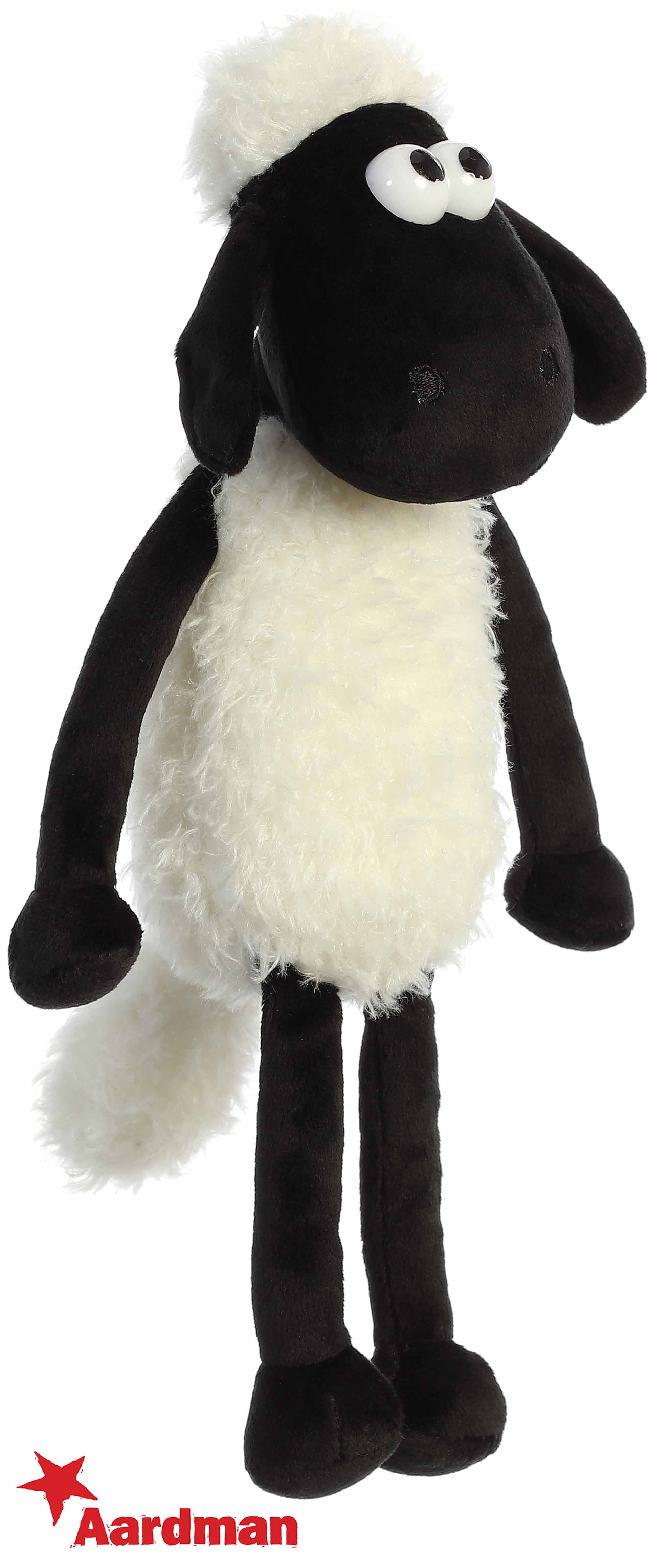 AURORA SHAUN THE SHEEP 12" SUPER SOFT TOY PLUSH BRAND NEW WITH TAGS 