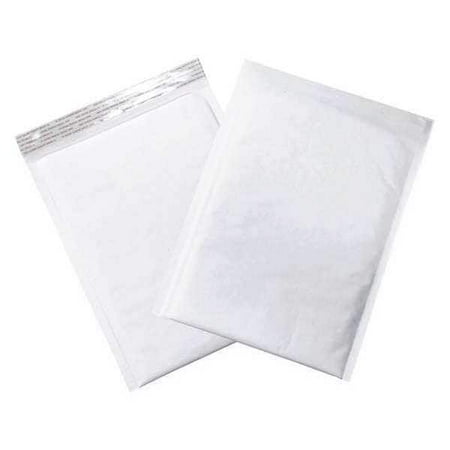 Office Depot® Brand White Self-Seal Bubble Mailers, #2, 8 1/2" x 12", Pack Of 100