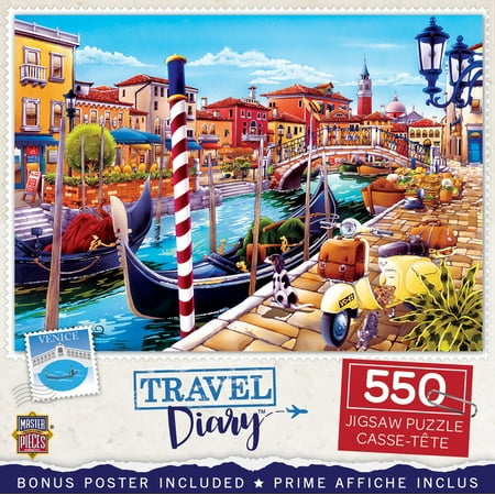 UPC: 0705988319761 | MasterPieces 550 Piece Jigsaw Puzzle for Adults – Venice – 18 x24