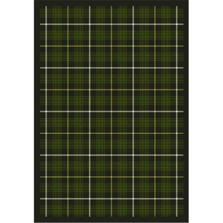 

Bit O ft. Scotch Pine 5 ft.4 in. x 7 ft.8 in. WearOn Nylon Machine Tufted- Cut Pile Whimsy Rug