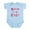 Sky Blue, variant on CafePress - Niece Of The Bride Wedding Infant Bodysuit - Baby Light Bodysuit, Size Newborn - 24 Months