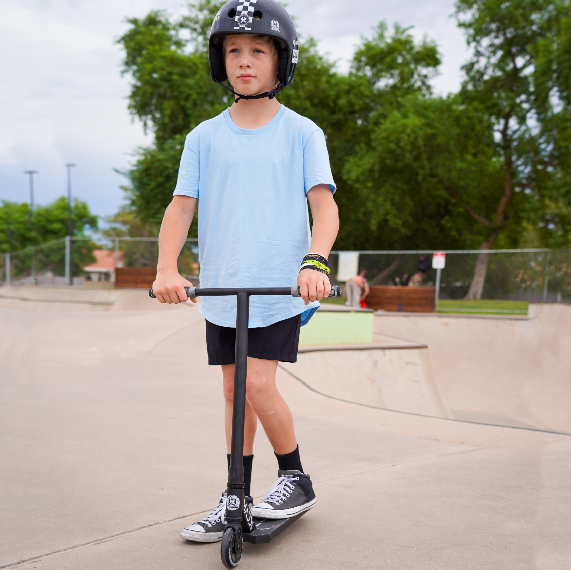 Madd Gear Renegade Pro 19.5" x 5" Pro Scooter - Black/White-Unisex