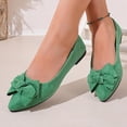 thumbnail image 5 of Women's Shoes Bowknot Round Head Fashionable Casual Versatile Large Size Wedge Heel Shallow Mouth Shoes Wedding Guest Wear, 5 of 5