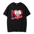 thumbnail image 4 of Camiseta de Gojo Satoru para hombre y mujer, camisa con estampado de I Love My Boyfriend, ropa de calle de verano, 4 of 5