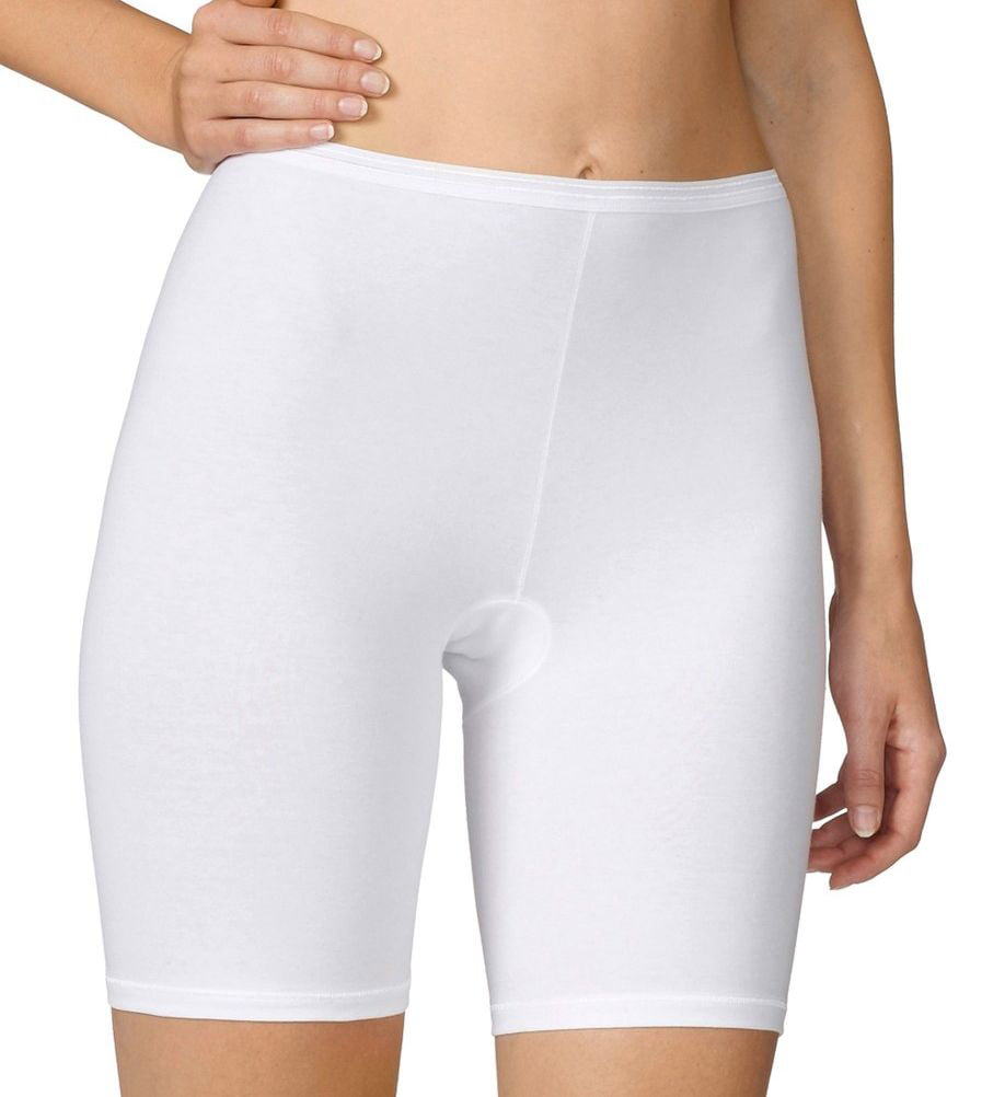 Women's Calida 26024 Comfort Stretch Cotton Medium Leg Panties (White ...