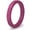 Burgundy, variant on Silicone Rings by Rinfit - Safe & Durable Wedding Bands For Women - Stackable Infinity Rubber Rings