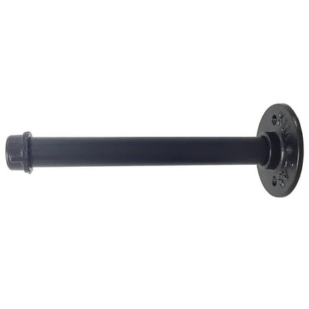 

Heavy Duty Industrial Shelf Flange Bracket Black Iron Storage - 28.5cm (11 inch)