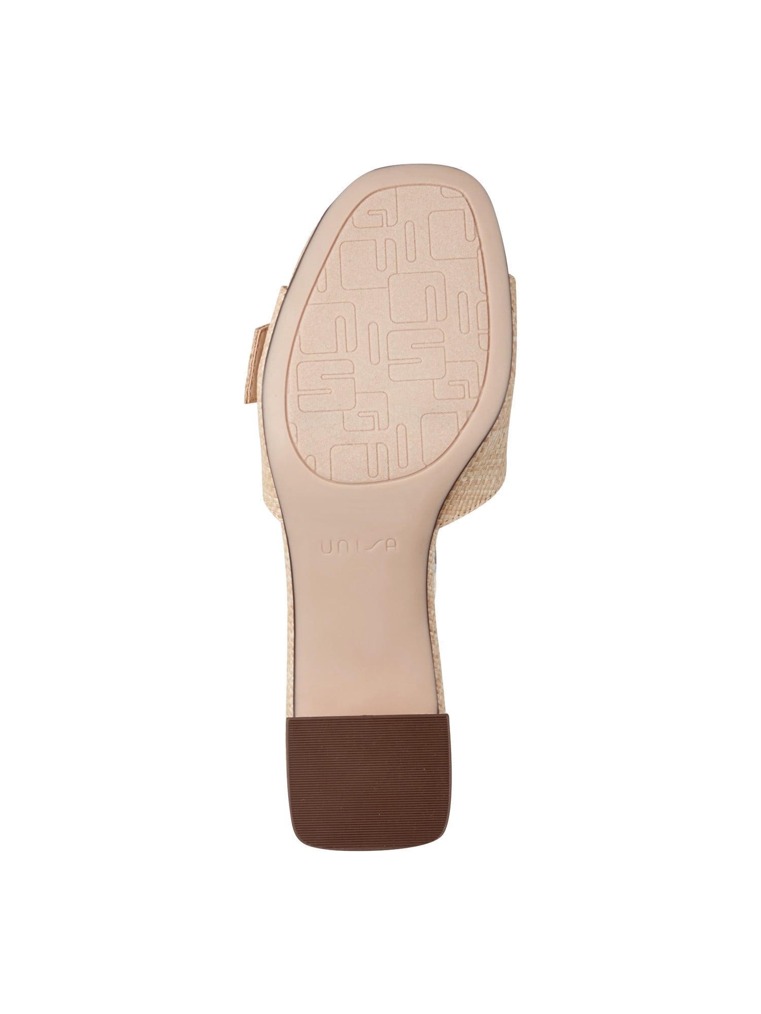Unisa Women's Variten Slide On Block Heel Buckle Sandal