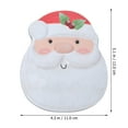 thumbnail image 3 of Gymnture christmas Christmas Candy Tin Gift Boxes: Santa Claus Shape Ginger Tins, 3 of 11