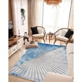 thumbnail image 4 of Abstract 5x7 Marble Area Rug Contemporary Modern Artistic Carpet for Living Room Bedroom, 4 of 8