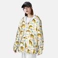 thumbnail image 3 of Lsque Leopard Print UPF 50+ Lightweight Sun Protection Men's Women's Long Sleeve Shirt, Hoodie Performance -X-Large, 3 of 9