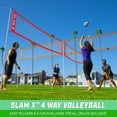 thumbnail image 3 of GoSports Slam X 4 Way Volleyball Game Set - Ultimate Backyard & Beach Game for Kids and Adults, 3 of 6