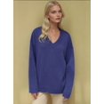 thumbnail image 6 of Thick Knit V-neck Sweater, 6 of 6