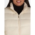 thumbnail image 3 of Time and Tru Women's and Women's Plus Puffer Jacket, Sizes XS-3X, 3 of 6