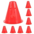 thumbnail image 1 of CHOK 10pcs Brightly Colored PE Cones for Sports Training Obstacle Courses and Playing Use, 1 of 6