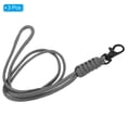 thumbnail image 3 of Unique Bargains Neck Lanyard, Badge Lanyards, ID Card Holder Keychains, Grey, 3 Pack, 3 of 7