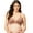 Mocha, variant on Tutti Frutti Bamboo Wire Free Nursing Bra for Breastfeeding, Wireless Maternity Bra (for B-H Cups), Mocha, Medium