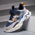 thumbnail image 6 of AUDeals Kids Basketball Shoes - Air Cushion Mid Top Breathable Mesh Sneakers for Toddler Boys Girls (Dark Blue, 5.5-6 Years), 6 of 9
