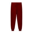 thumbnail image 4 of Summer Saving Wycnly Womens Sweatpants Jogger Pants for Women Plus Size Casual Solid High Waist Drawstring Sweatpants Winter Comfy Soft Fleece Long Legging Pants with Pocket Fall, 4 of 4