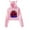 Pink, variant on Blox fruits Cat ear Hoodie Retro Casual Women's Short Hoodie Sportswear