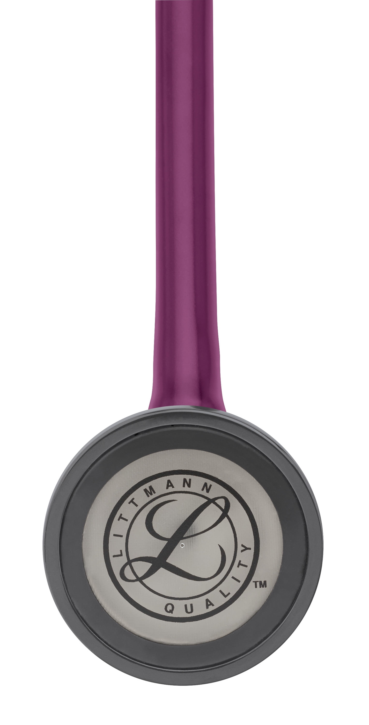 3M Littmann Master Cardiology Stethoscope, 2167, Stainless Steel Chestpiece, 27" Plum Tube