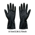 thumbnail image 2 of Hearth & Gear Industrial Grade Disposable Nitrile Textured Grip For Handling And Use Latex Rubber Latex Kitchen Gloves Medium Lined Kitchen Gloves Large Reusable Cooking Gloves Household Rubber Gloves, 2 of 5