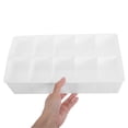 thumbnail image 3 of PENIKOKO Deep Drawer Organizer White Plastic Makeup Storage Box PP Material for Office and Home Organization 1 Set, 3 of 8