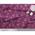 thumbnail image 3 of Soimoi Polyester Crepe Fabric Dot & Butterfly Printed Craft Fabric by The Yard 52 Inch Wide, 3 of 3