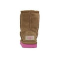 thumbnail image 4 of ugg toddler classic children's shoes 1017703t chestnut pink azalea, 4 of 5