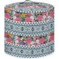 thumbnail image 1 of Instant Pot Cover Also Fit for Rice Cooker,Air Fryer and Crock Pot with Top Handle and Accessories Pockets Compatible with 8 Quart Instant Pot, Flowers, 1 of 4