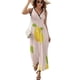 thumbnail image 1 of Delicious Lemon Vestido Sin Mangas Vestidos Para Mujer, Vestido Suelto De Verano 2025, 1 of 5