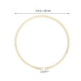 thumbnail image 3 of Miangastore 1PC 20cm Bamboo Embroidery Circle Frame DIY Craft Cross Stitch Chinese Traditional Sewing Manual Tool, 3 of 8