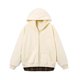 thumbnail image 1 of Sudadera con capucha para hombre, con estampado a cuadros y bolsillo con cremallera de terciopelo, cárdigan informal con capucha, chaqueta con capucha, blusa de poliéster para hombre, 1 of 5
