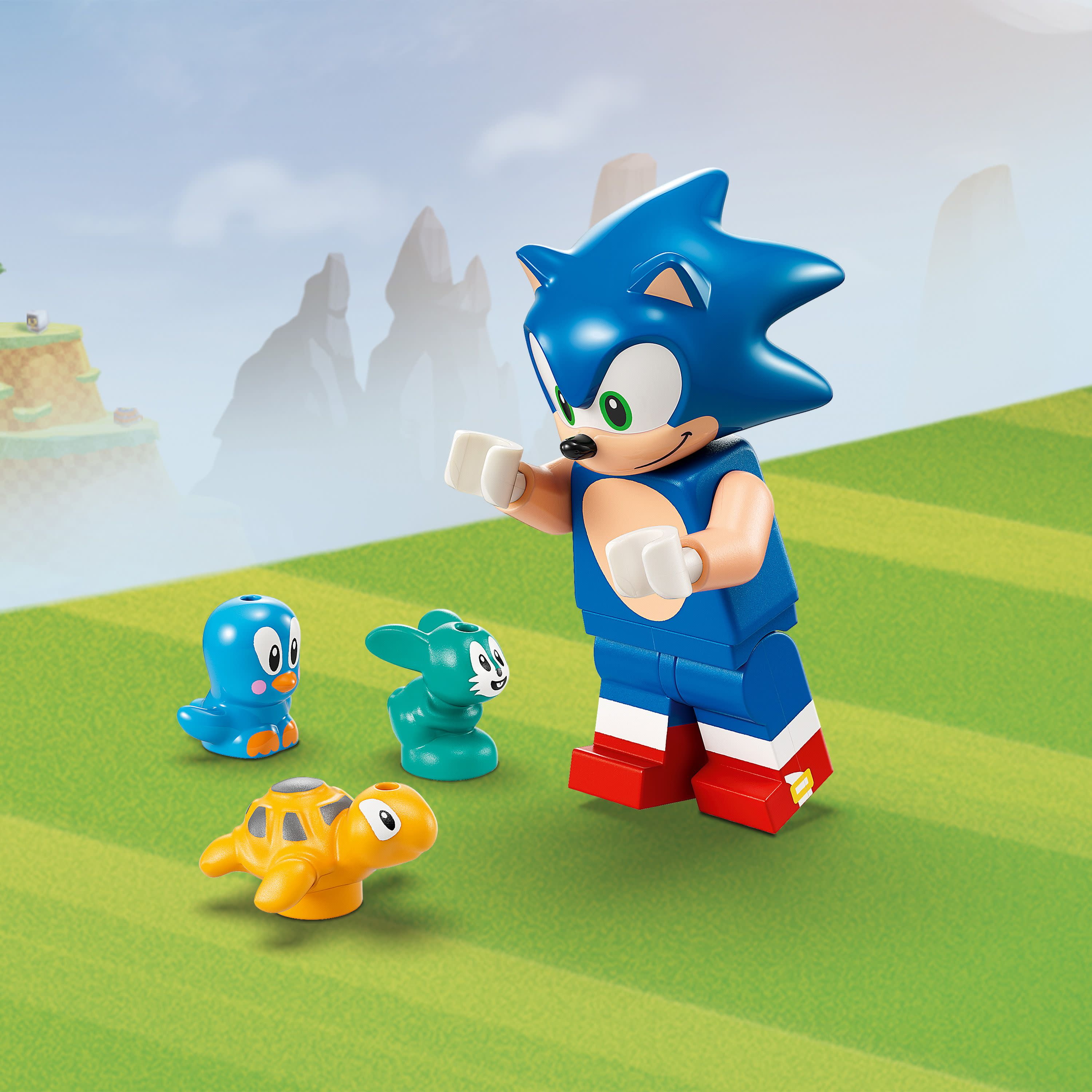 LEGO Sonic The Hedgehog 76993 - Sonic Contra o Robot Gigante de Dr