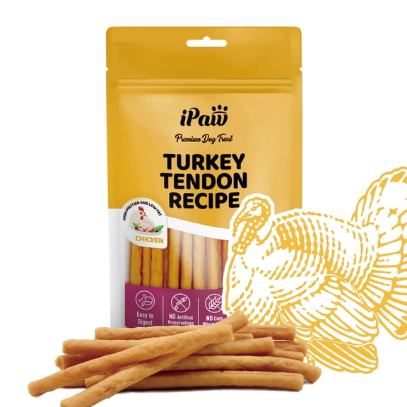 iPaw Turkey Tendon Thin Stick