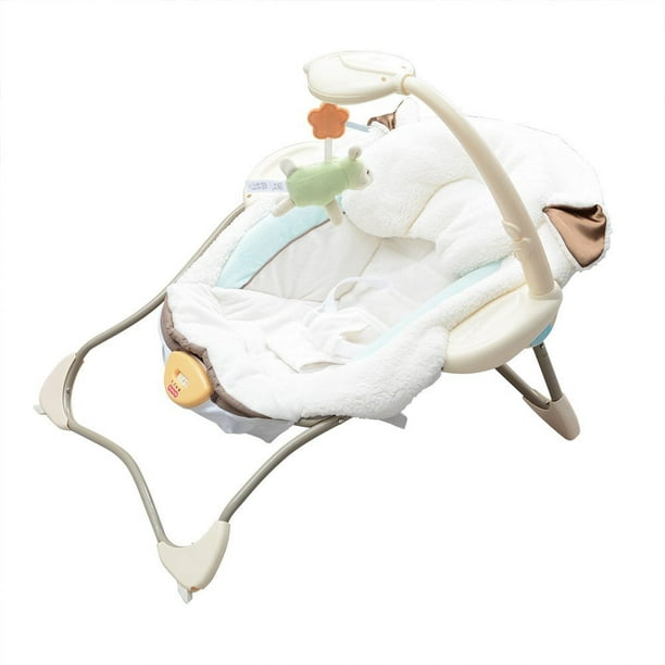 Little Lamb Infant Seat Baby Rocking Chair Baby Vibration Bouncer Seat