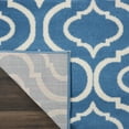 thumbnail image 5 of Nourison Jubilant Modern Moroccan Blue 7'10" x 9'10" Area Rug, (8' x 10'), 5 of 8