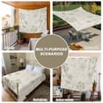 thumbnail image 6 of Green Spring Flowers Large Tapestry for Bedroom Wall Hanging Tapestry, Vintage Leaves Country Rustic Ceiling Backdrop Tapestries Poster Blanket Wall Decor for Teens Room Living Room Dorm 100" x 59", 6 of 8