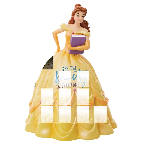 Enesco Disney Showcase Belle Princess Expression Figurine, Resin Multicolor 6in H