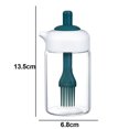 thumbnail image 2 of 2 in 1 wide opening bottle, silicone brush, Kitchen cooking, BBQ, 2 of 6