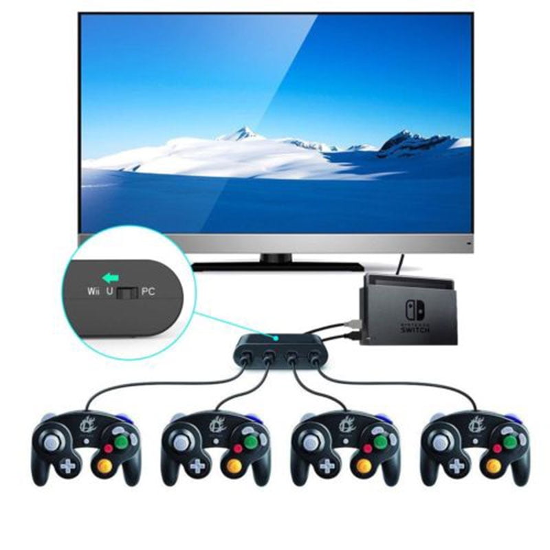 Mayflash Adaptateur de Manette GameCube pour la Wii U et PC avec deux