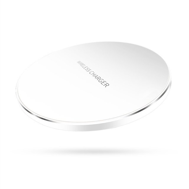 Cargador inalámbrico 7.5W almohadilla de carga inalámbrica rápida compatible con iPhone 8