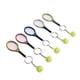 thumbnail image 3 of Llavero De Pelota De Tenis, Llavero Pequeño De Raqueta De Tenis, 5 Piezas Para Regalos, 3 of 7