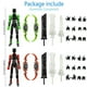 thumbnail image 5 of T13 Action Figure Set, 3D Printed Articulated Titan 13 Robot, Assembly Lucky Dummy, Nova 13 Action Figure Desktop Decoration, Collectible Toy, 5 of 5