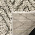 thumbnail image 5 of SAFAVIEH Hudson Augustine Geometric Shag Area Rug, Ivory/Grey, 3' x 5', 5 of 7